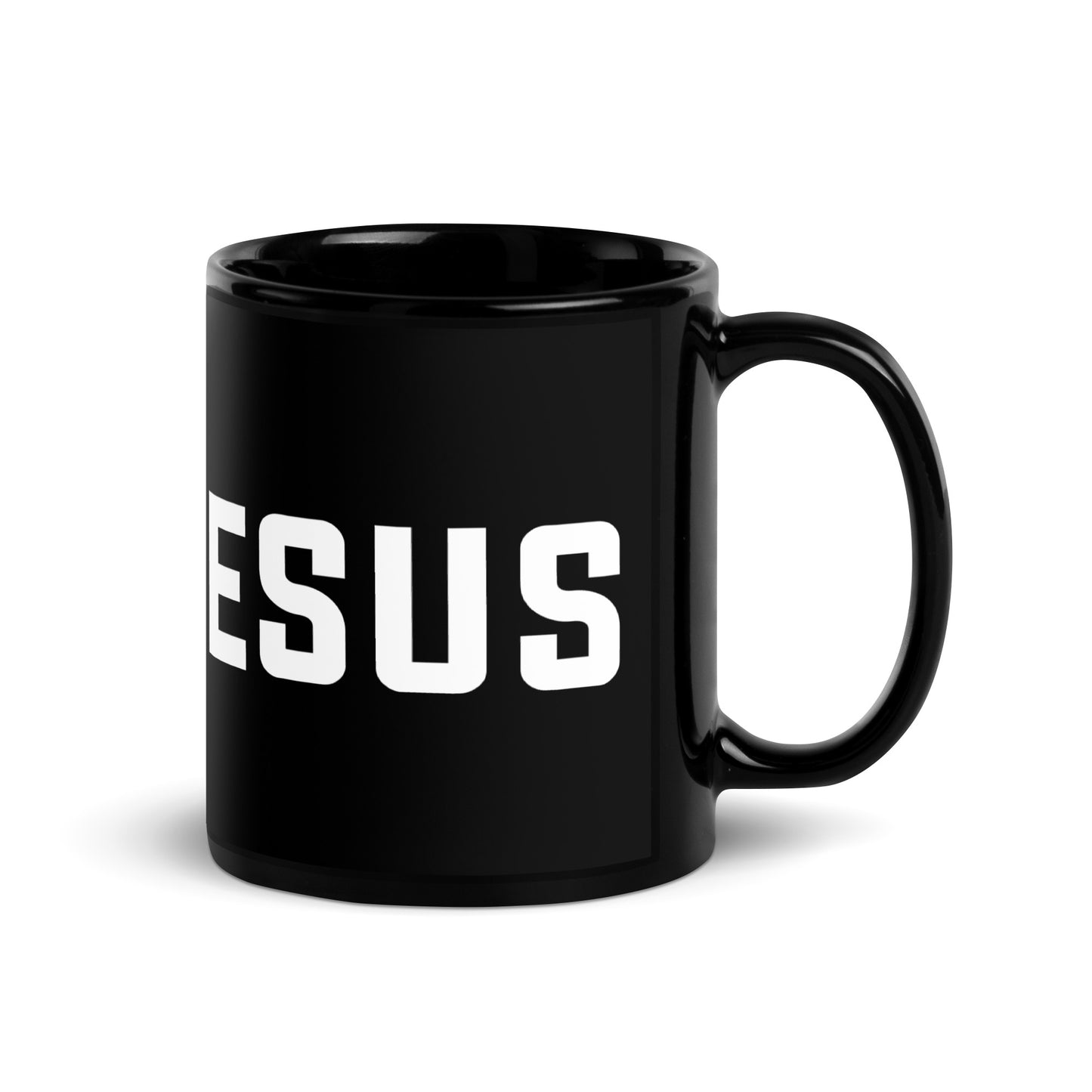 Black Glossy Mug